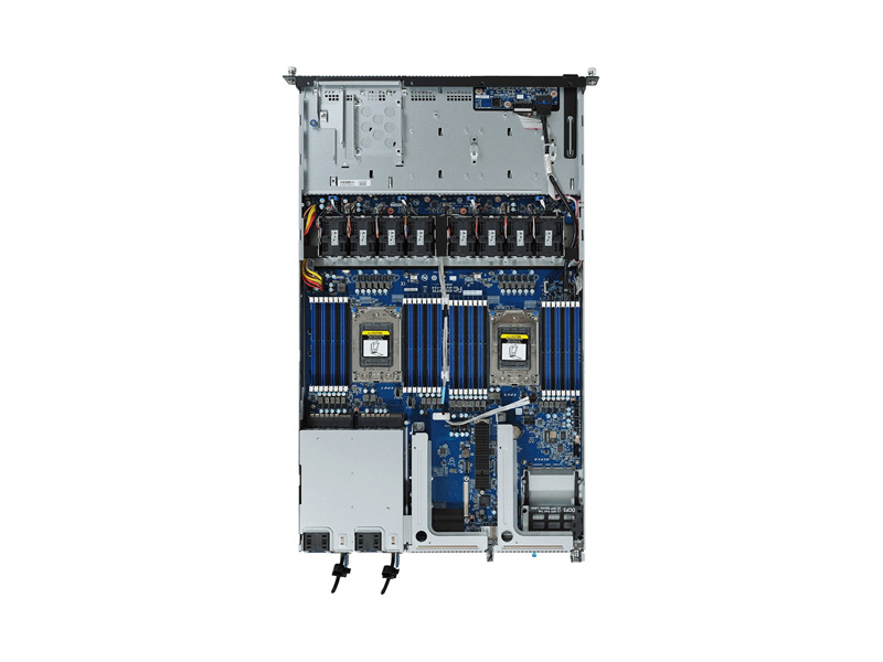 6NR182Z90MR-00-A00  Серверная платформа Gigabyte R182-Z90 1U, 2x AMD EPYC 7002/ 7003, Socket SP3, 32 x DIMM, 4 x 3.5'' SATA hs HDD/ SSD + 2.5'' HDD/ SSD, 2 x 1GbE LAN (I350-AM2) + 1 x 10/ 100/ 1000 management LAN, AST2500, 2 x 1200W 2
