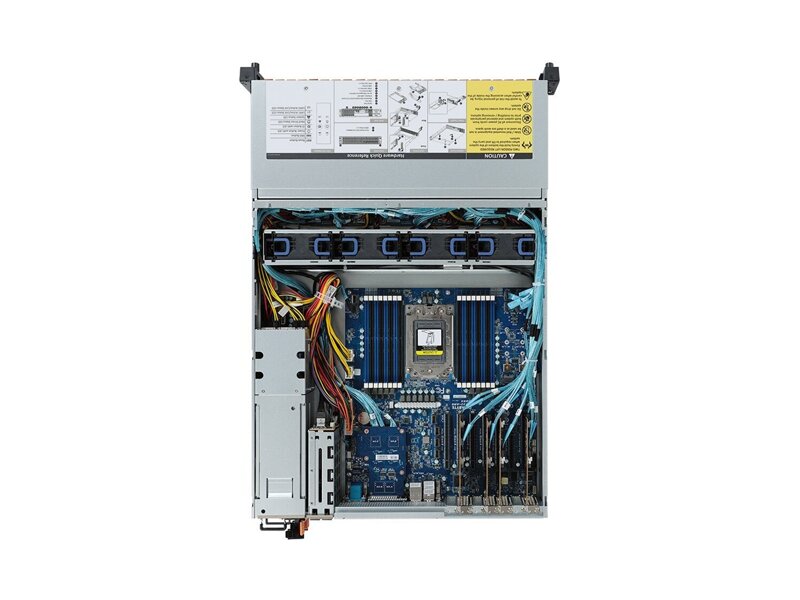 6NR272Z32MR-00  Gigabyte Rack Server 2U R272-Z32 SP3, PCI-E, 2xHS SAS/ SATA + 24xHS U.2, 2xGbLAN, 16DDR4, 1200W HS 1
