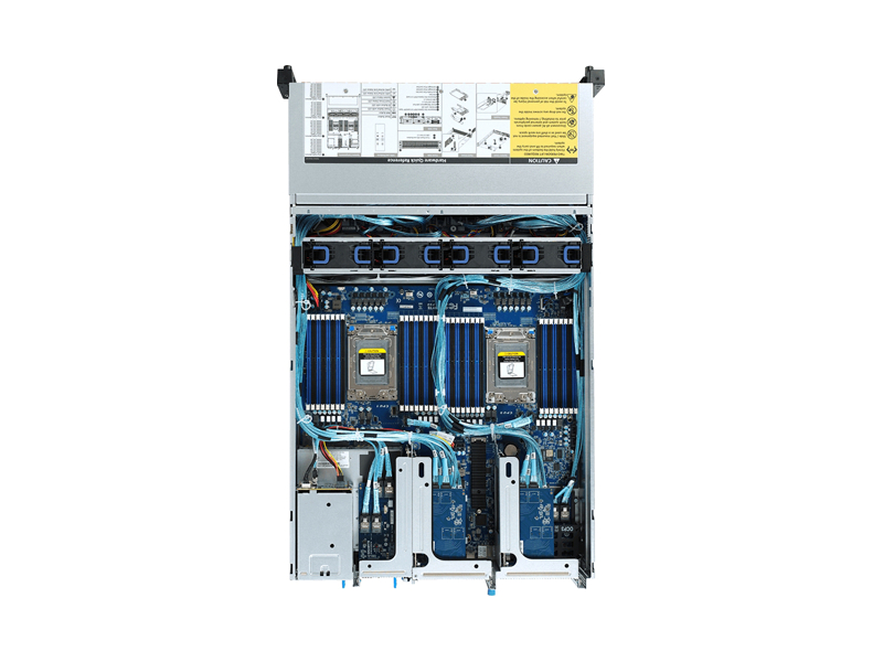 6NR282Z92MR-00-A00  Серверная платформа Gigabyte R282-Z92 2U, 2*Socket SP3 (AMD EPYC 7002), 32*DDR4 DIMM, 24*2.5'' NVMe HS + 2*2.5'' SATA rear + 1*M.2, 2*PCIe x8 Gen4, 2*1Gb/ s (Intel I350-AM2) + 1*Mgmt LAN, Aspeed AST2500, 2*1600W 80+ Platinum RPSU/ Gigabyte R282-Z92 - 2U, 1