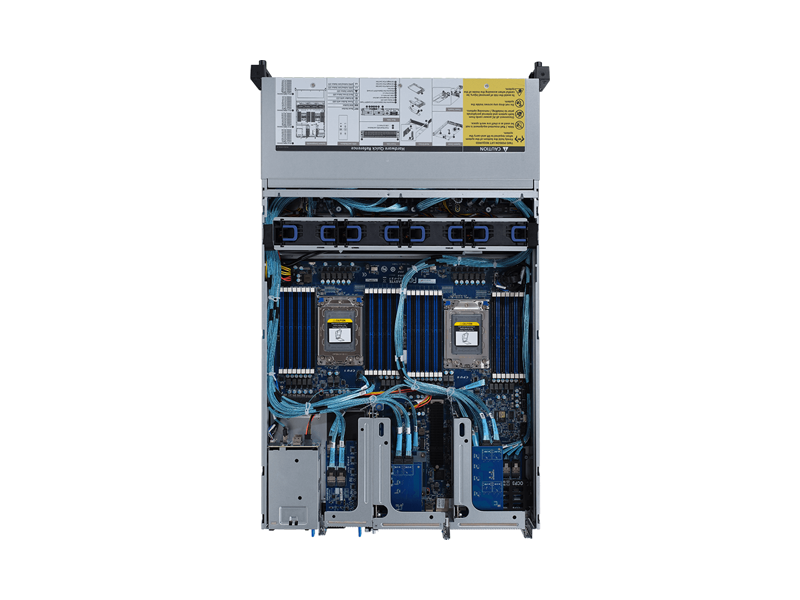 6NR282Z94MR-00-A00  Серверная платформа Gigabyte R282-Z94 2U, 2x AMD EPYC 7002, Socket SP3, 24 x 2.5'' Gen4 U.2 hs + 2 x 2.5'' SATA/ SAS hs HDD/ SSD + 1 x M.2, 32 x DIMM, 2 x 1GbE LAN (I350-AM2) + 1 x 10/ 100/ 1000 management LAN, AST2500, 2 x 1600W 2