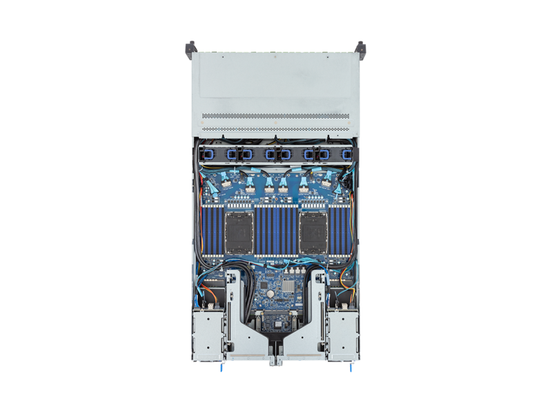 6NR283S92DR000AAE22  Серверная платформа Gigabyte R283-S92, AAE2 2U Socket SP5 (LGA6096) 3DS RDIMM DDR5, Registered DDR5 16 x HotSwap 2.5'' 2x1 Гбит / с IPMI, KVM-over-LAN 1