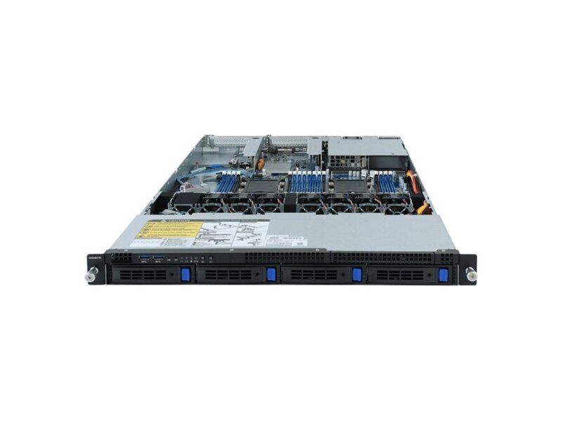 6NR161340MR-00  Gigabyte Rack Server R161-340 LGA3647, C621, PCI-E, 4xHS SAS/ SATA, 2xGbLAN, 16DDR4, 550W