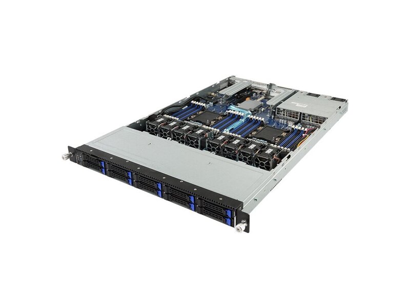 6NR1812A0MR-00  Gigabyte Rack Server R181-2A0 Dual Intel Xeon Scalable 2nd Gen/ 24x DIMMs/ Dual 1Gb/ s LAN ports/ 1x management port/ 10x 2.5'' SATAIII HDD/ SSD bays/ 3 x PCIe Gen3 expansion slot/ 2x OCP Gen3 x16 slot/ Dual 1200W 80 PLUS Platinum redundant power supply