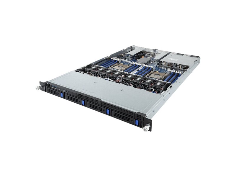 6NR181340MR -00  Gigabyte Rack Server R181-340 LGA3647, C621, PCI-E, 4xHS SAS/ SATA, 2xGbLAN, 24DDR4, 1200W HS