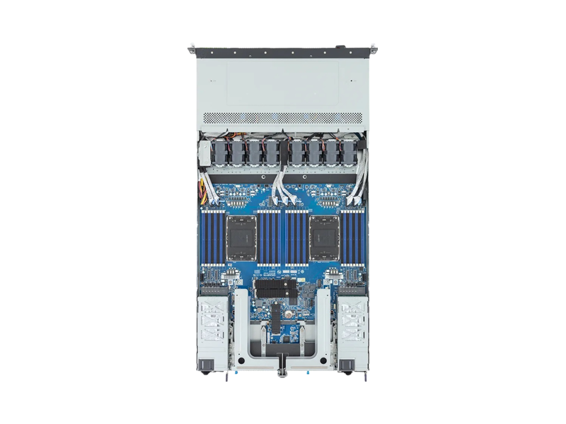 R184-S91-AAV1  Серверная платформа GIGABYTE R184-S91-AAV1/ 2xIntel Xeon 6500/ 6700/ 32xDIMM DDR5 6400 MHz/ 6 x E1.S NVMe/ HS/ 8 x 2.5'' Gen5 NVMe/ SATA/ SAS/ 24G/ 3xM.2 2280/ 22110/ 2 x FHHL PCI-E Gen5 x16/ 2 x OCP NIC 3.0 PCI-E Gen5 x16/ 3xUSB/ miniDP/ 2xRJ45/ MLAN/ 2x1 1