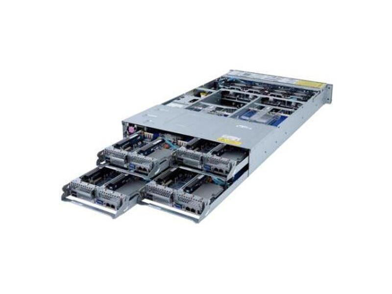 6NH262NO0MR-00  Gigabyte Rack Server 2U H262-NO0 8-Channel RDIMM/ LRDIMM DDR4 per processor, 64 x DIMMs, Supports Intel Optane Persistent Memory 200 series, Dual ROM Architecture supported Intel® C621A Chipset, 8 x 10Gb/ s BASE-T LAN ports (Intel® X710-AT2), 4 x Dedicate