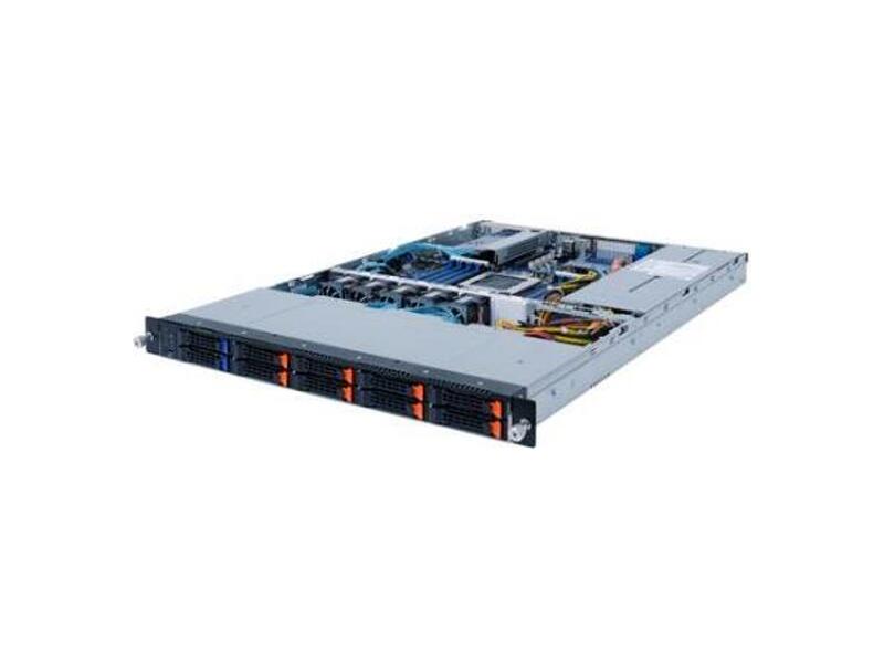 6NR152P32MR-00  Gigabyte Rack Server 1U R152-P32 8-Channel RDIMM/ LRDIMM DDR4, 16 x DIMMs, 2 x 1Gb/ s LAN ports (Intel® I350-AM2), 1 x Dedicated management port, 8 x 2.5'' NVMe hot-swappable bays, 2 x 2.5'' SATA hot-swappable bays, 2 x M.2 slots with PCIe Gen4 x4 interface