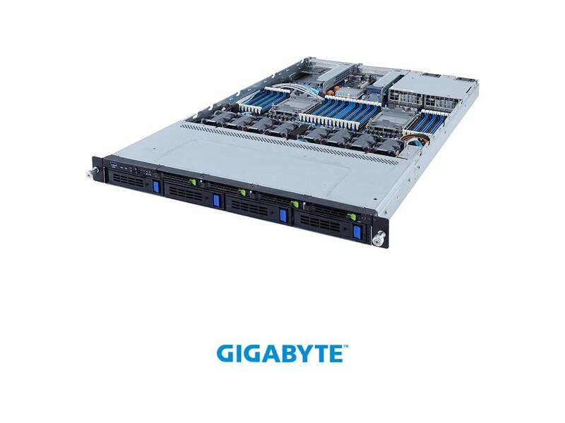 6NR182M80MR-00  Gigabyte Rack Server R182-M80 Dual Intel Xeon Scalable 3rd Gen/ 32x DIMMs/ 2x 1Gb/ s LAN ports/ 1x management port/ 4x 3.5'' or 2.5'' SATA/ SAS HDD/ SSD bays/ 4x 2.5'' 9.5mm SATA/ NVMe HDD/ SSD bays/ 2x PCIe Gen4x16 expansion slots/ 1x OCP 3.0 Gen4x16 slot/ 