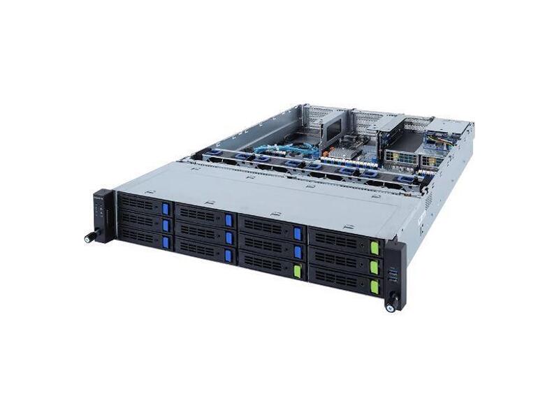 6NR2823C0MR-00  Gigabyte Rack Server 2U R282-3C0 Dual processor, LGA 4189, 8-Channel RDIMM/ LRDIMM DDR4 per processor, 32 x DIMMs, Supports Intel® Optane™ Persistent Memory 200 series, Dual ROM Architecture supported, Intel® C621A Chipset, 2 x 1Gb/ s LAN ports (Intel® I3