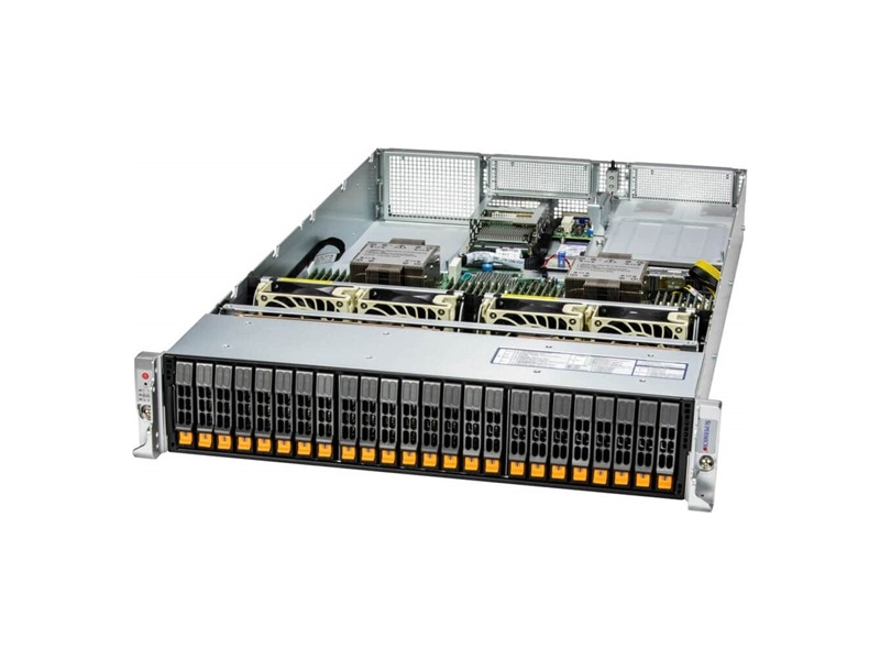 SYS-221H-TN24R  Серверная платформа Supermicro SYS-221H-TN24R/ 2x6444Y/ 4x128GB/ 2x1.92Tb NVMe/ 2x25Gb / SFT-DCMS-SINGLE/ 1st config