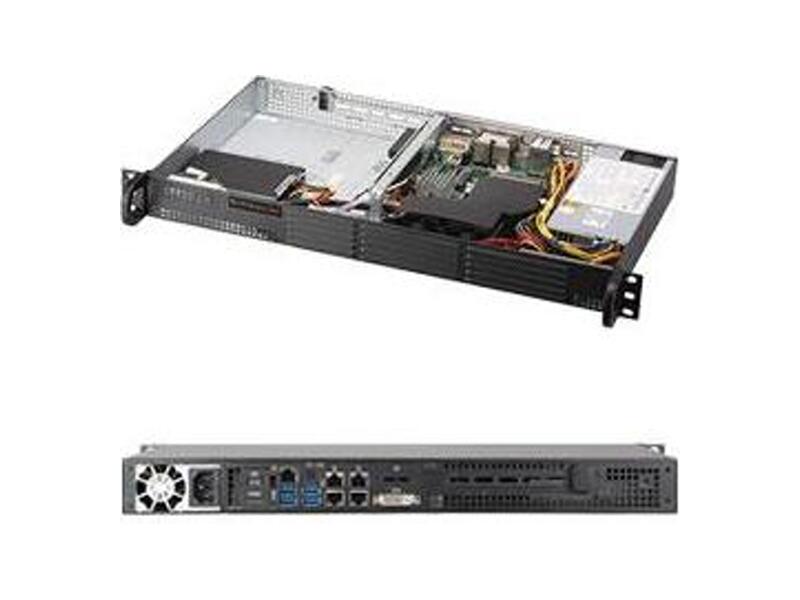 SYS-5019S-TN4  Supermicro SuperServer 1U 5019S-TN4 Single Skt Xeon E3-1585 v5/ 2x DIMM / on board C236 SATA3 RAID 0,1,5,10/ 1x 3.5'' or 4x 2.5'' HDD/ 1 PCI-E 3.0 x16, 1 Mini-PCIE mSATA, 1 M.2/ 200W