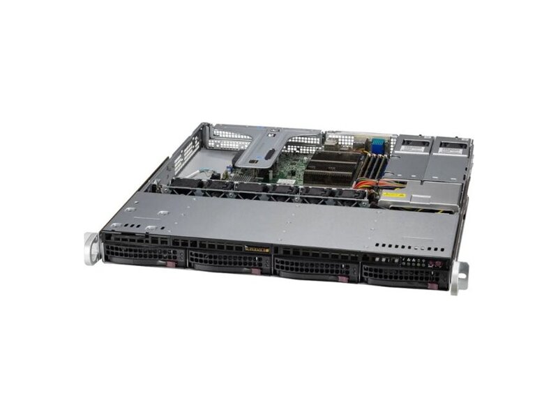 SYS-510T-MR  Supermicro SuperServer 1U UP X12STH-SYS, CSE-813MF2TQ-R407RCBP, HF, RoHS 0
