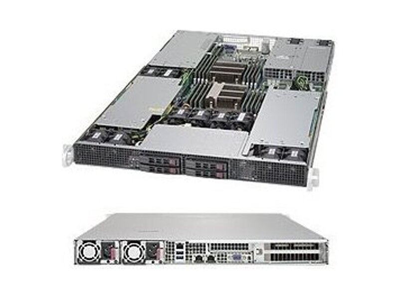 SYS-1028GR-TR  Supermicro SuperServer 1U 1028GR-TR no CPU(2) E5-2600v3/ v4/ no DIMM(16)/ on board C612 RAID 0/ 1/ 5/ 10/ no HDD(4)/ 2xGE/ 4xPCIEx16, 1xPCIEx8/ 2x600W