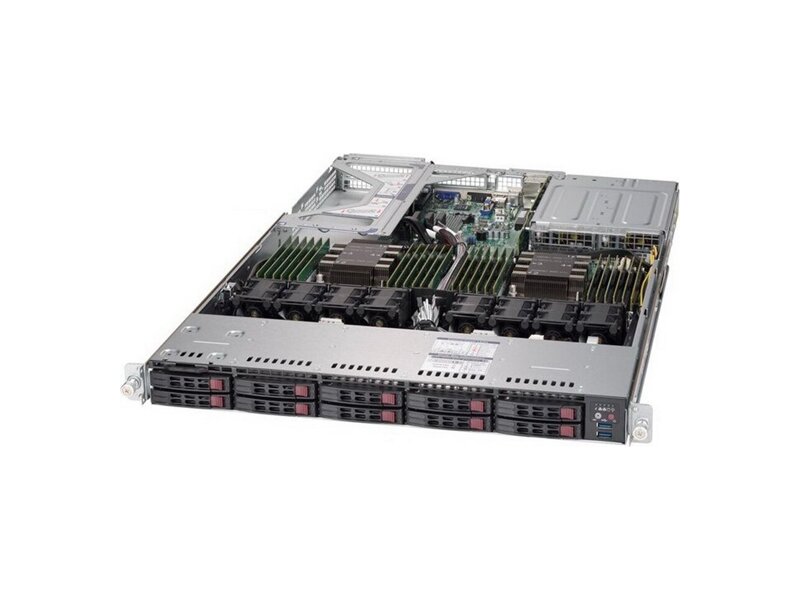 SYS-1029U-TRTP  Серверная платформа Supermicro SYS-1029U-TRTP (ROT) this version with ROT , the motherboard need to include R