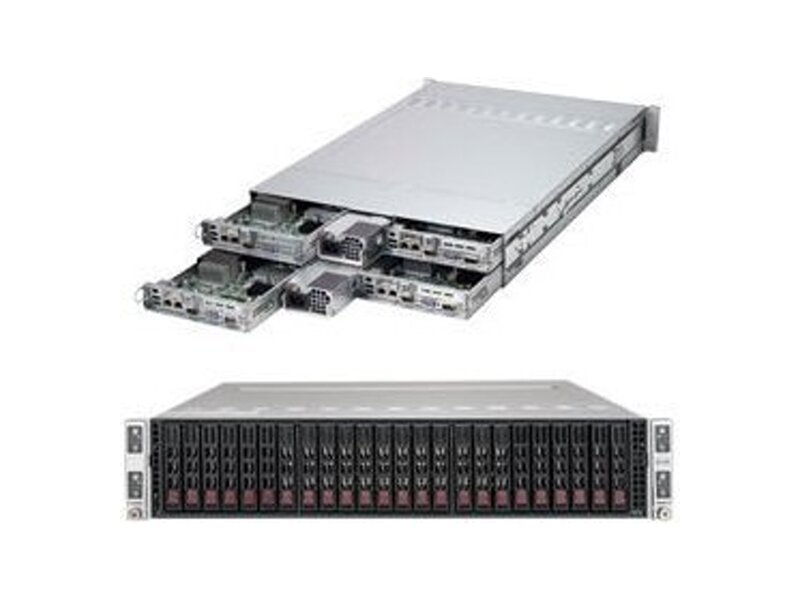 SYS-2028TR-H72R  Supermicro SuperServer 2U 2028TR-H72R Dual Skt Xeon E5-2600v4/ v3/ 8x DIMM/ on board C612 SAS2 RAID 0,1,5,6,10,50, SATA3 RAID 0,1/ 6x 2.5'' Hot-swap SAS2/ SATA3/ Dual port GbE LAN/ 1x PCI-E 3.0 x16 LP/ R1600W