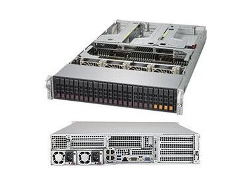 SYS-2049U-TR4  Supermicro SuperServer 2U 2049U-TR4, Quad Skt, 48x DIMM, on board C621, SATA3 RAID 0,1,5,10, 24 Hot-swap 2.5'' SAS3/ SATA3, 4x GbE LAN, 5 PCIE 3.0 x8, 6 PCIE 3.0 x16, R1600W