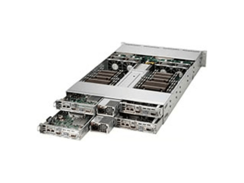 SYS-6028TR-HTR  Supermicro SuperServer 2U 6028TR-HTR, no CPU(2) Xeon E5-2600v4/ v3/ no DIMM(8)/ on board C612 SATA3 RAID 0,1,5/ 3x 3.5'' Hot-swap SATA3/ 2x SATA DOM/ 2xGbE/ 1xPCIEx16/ 2x1600W