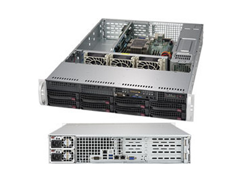 SYS-5029P-WTR  Supermicro SuperServer 2U 5029P-WTR no CPU(1) Scalable/ TDP 70-205W/ no DIMM(6)/ on board C622 RAID 0/ 1/ 10/ no HDD(8)/ 2x10GE/ 4xPCIEx8, 1xPCIEx8/ 2xR500W