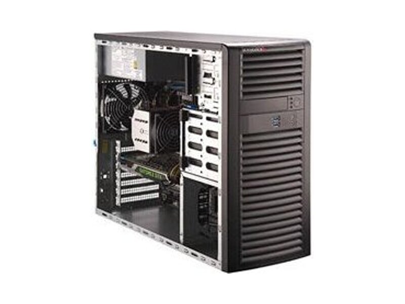 SYS-5039A-I  Supermicro SuperWorkstation Mid-Tower 5039A-i no CPU(1) Xeon/ no DIMM(8)/ on board 422/ no HDD(4)/ 2xGE/ 3xPCIEx16, 1xPCIEx4/ 1x900W