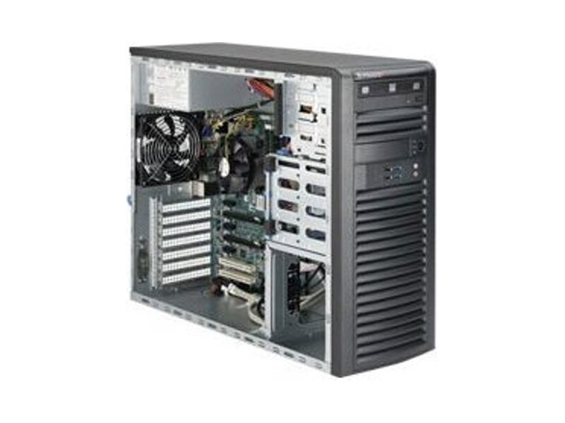 SYS-5039A-IL  Supermicro SuperWorkstation Mid-Tower 5039A-IL no CPU(1) E3-1200v6/ v5, 7th/ 6thGenCorei7i5i3, Pent, Cel/ no DIMM(4)/ on board C236 SATA3(6G) RAID 0/ 1/ 5/ 10/ int.HDD(4)/ 2xGE/ 2xPCIE3.0x16, 2xPCIE3.0x1(in x4)/ 500W