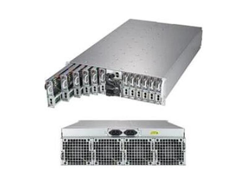 SYS-5039MC-H12TRF  Supermicro SuperServer 3U 5039MC-H12TRF, Single Skt, 4x DIMM, on board C246, SATA3 RAID 0,1,5,10, 2x 3.5'' SATA3 or 4x 2.5'' SATA3 or 2x 2.5'' NVMe + 2x 2.5'' SATA3 or 2x 2.5'' NVMe + 1x 3.5'' SATA3 drive, 2 GbE LAN, R2000W