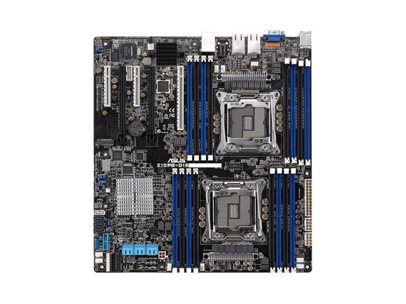 90SB03P0-M0UAY0  ASUS Z10PE-D16 10G-2T, S2011v3, Intel C612, 16x DDR4, 5x PCIe (x16), 10x SATA3, M.2 Slot, 2x GB-LAN, 6x USB3.0, 4x USB2.0, VGA, SSI-EEB ; 90SB03P0-M0UAY0