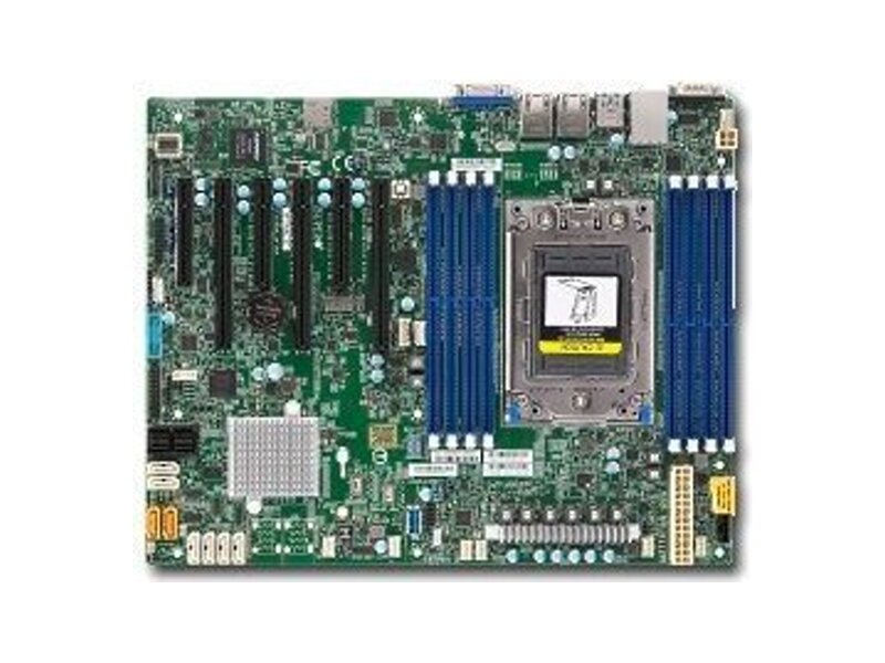 MBD-H11SSL-C-B  Supermicro Server motherboard MBD-H11SSL-C-B (MB Single AMD EPYC™ 7000-Series/ Up to 1TB Registered ECC/ 3 PCI-E 3.0 x16, 3 PCI-E 3.0 x8/ 8 SATA 3.0/ 1 M.2/ Dual LAN Ports/ IPMI)