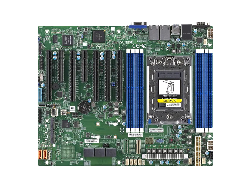 MBD-H12SSL-I-B_bundle  Motherboard MB Supermicro H12SSL-I, ATX, 1xSP3 7003/ 7002 EPYC, 8 DIMM DDR4 R ECC, AST2500 , 5 PCI-E 4.0 x16 + 2 PCI-E 4.0 x8, 2 M.2 pcie 4.0 NVMEx4 2280/ 110