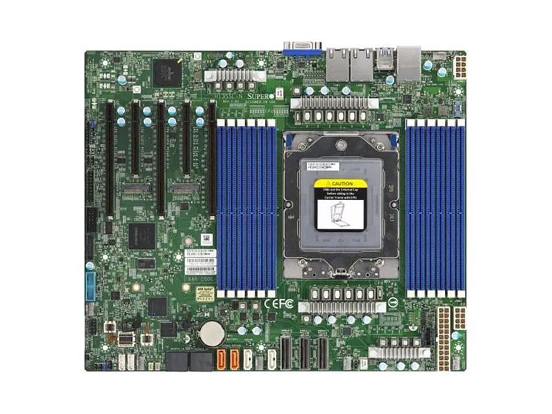 MBD-H13SSL-N-B  Motherboard SuperMicro MBD-H13SSL-N-B AMD EPYC UP platform with socket SP5 CPU, SoC, 12x Bulk