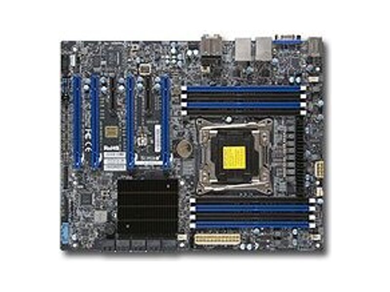 MBD-X10SRA-F-O  Supermicro Server motherboard MBD-X10SRA-F-O, Single socket, Intel C612, 8xDDR4, 10xSATA3 6G, 4xPCIe3.0/ 2xPCIe2.0, 2xGE i210AT, 7.1 HD audio, ATX, Retail