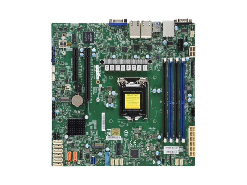 MBD-X11SCH-LN4F-B  Supermicro Server Motherboard MBD-X11SCH-LN4F-B Intell Core i3 S1151 C246 PCIE SATA Micro-ATX 128G DR4