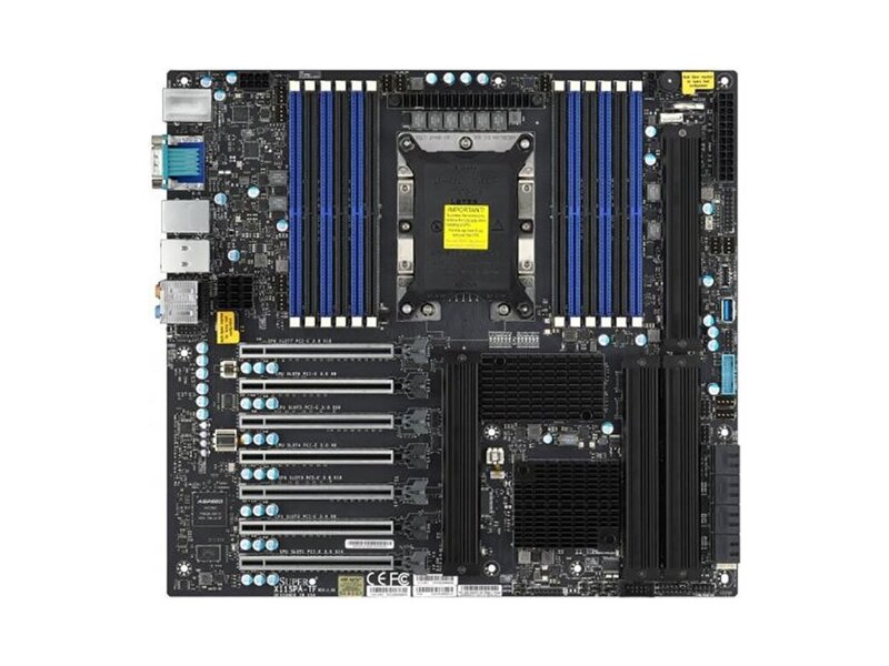 MBD-X11SPA-T-O  Supermicro Server Motherboard MBD-X11SPA-T-O 2nd Gen Intel® Xeon® Scalable Processors and Intel® Xeon® Scalable Processors, Intel® Xeon® W-32xx Processor, Single Socket LGA-3647 (Socket P) supported, CPU TDP supports 205W TDP, Intel® C621,