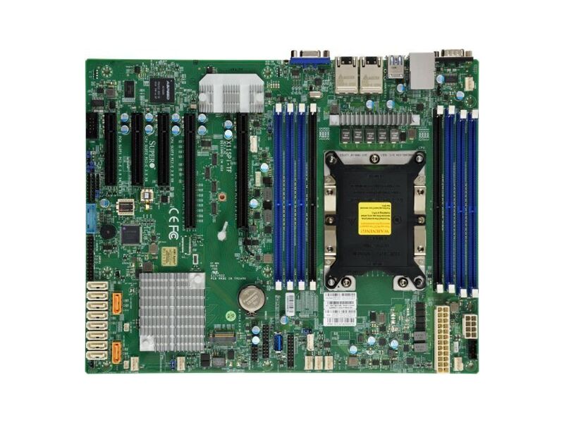 MBD-X11SPI-TF-O  Supermicro Server motherboard MBD-X11SPI-TF-O, Single socket, Intel C622, 8xDDR4, 10xSATA3 6G, 5xPCIe3.0, 2x10GE iX722+iX557, ATX, Retail