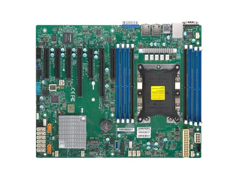MBD-X11SRL-F-B  SuperMicro Server motherboard MBD-X11SRL-F-B , ATX, Intel® C422, LGA2066, 512GB ECC RDIMM 1TB Registered ECC LDIMM, Dual LAN with Intel i210 Gigabit Ethernet Controller, 3 x8 1 x16 1 x8 (in x16 slot) 1 x4 (in x8 slot) 2