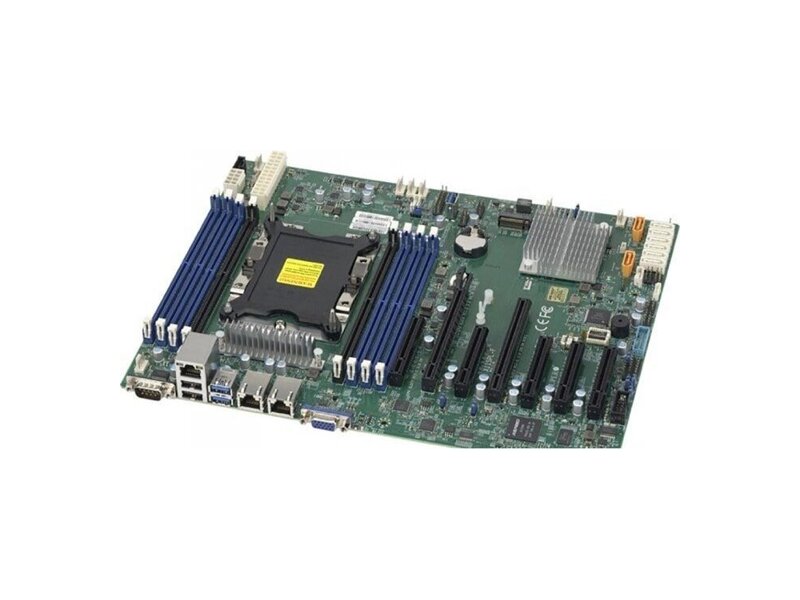 MBD-X11SRL-F-B  SuperMicro Server motherboard MBD-X11SRL-F-B , ATX, Intel® C422, LGA2066, 512GB ECC RDIMM 1TB Registered ECC LDIMM, Dual LAN with Intel i210 Gigabit Ethernet Controller, 3 x8 1 x16 1 x8 (in x16 slot) 1 x4 (in x8 slot)
