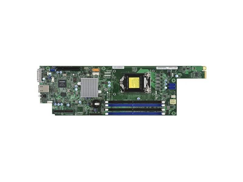 MBD-X11SSD-F  Supermicro Server motherboard MBD-X11SSD-F Single socket LGA-1151, Intel C236, 4xDDR4, 4xSATA3 (6Gbps) RAID 0, 1, 5, 10, 1xVGA, 1xPCI-E 3.0 x8, Proprietary
