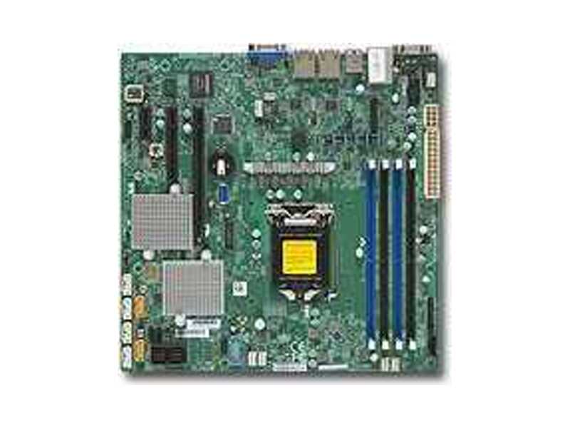 MBD-X11SSL-CF-O  Supermicro Server motherboard LGA 1151 support E3-1200 v6/ v5/ Up to 64GB4xDIMM slots/ Dual GbE/ 6 SATA3 6Gbps/ 8xSAS3 12Gbps/ 2xSuperDOM