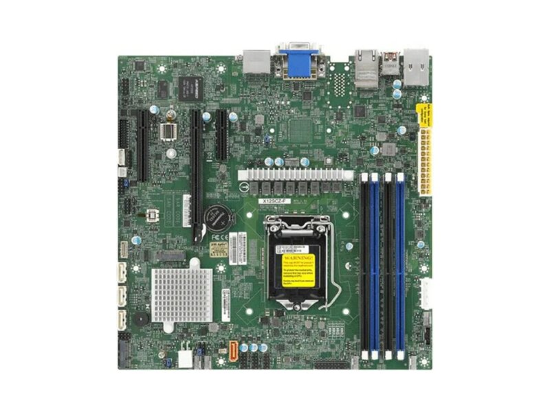 MBD-X12SCZ-F-B  Supermicro Server Motherboard X11SCZ-F (OEM) LGA1151 <C246> PCI-E SVGA 2xGbLAN SATA RAID MicroATX 4DDR4