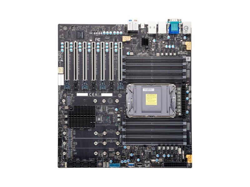 MBD-X12SPA-TF-B  Supermicro Server motherboard MBD-X12SPA-TF-B LGA4189, C621A, 16*DDR4(3200), 4*M.2, 7*PCIE, 10Glan, Glan, IPMI lan, USB Type-C, 4*USB 3.2, VGA, 2*COM