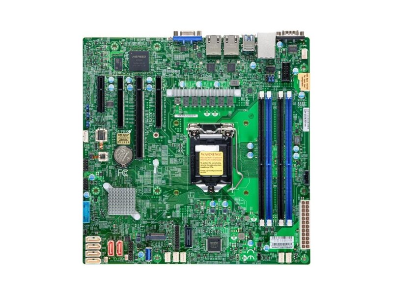 MBD-X12STL-F-B  	Supermicro Server motherboard MBD-X12STL-F-B Intel® Xeon® E-2300 Processor, 10th Generation Intel® Pentium® Processor, Single Socket LGA-1200 (Socket H5) supported,CPU supports Up to 95W TDP,Intel® C252,Up to 128GB Unbuffered ECC UDIMM,DDR4-3200MHz, in 4