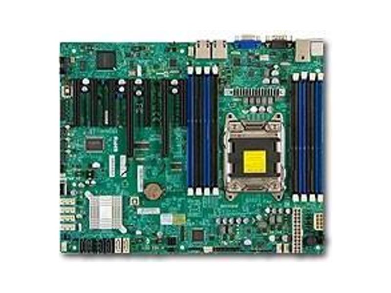 MBD-X9SRL-F-B  Supermicro Server motherboard MBD-X9SRL-F-B, Single skt, Intel C602, 8xDDR3, 2x SATA3 and 4x SATA2, 2xPCI-E x16 3.0(x8), Intel 82574L Dual port GbE, IPMI 2.0 and KVM, ATX