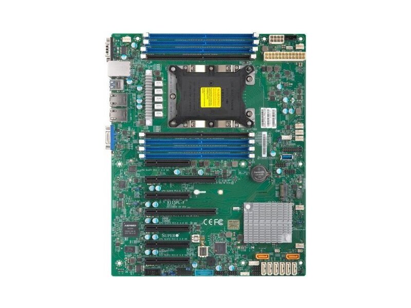 MBD-X11SPL-F  Supermicro Server motherboard MBD-X11SPL-F, Single socket, Intel C621, 8xDDR4, 8xSATA3 6G, 7xPCIe3.0, 2xGE i210, ATX