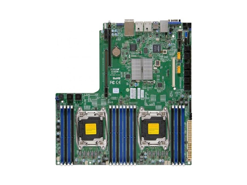 MBD-X10DDW-I-O  Supermicro Server motherboard MBD-X10DDW-I-O, Dual Socket, Intel C612, 16xDDR4, 10xSATA3 6G, 3xPCIe3.0, 2xGE i350, 12.8''x13.4'', Retail