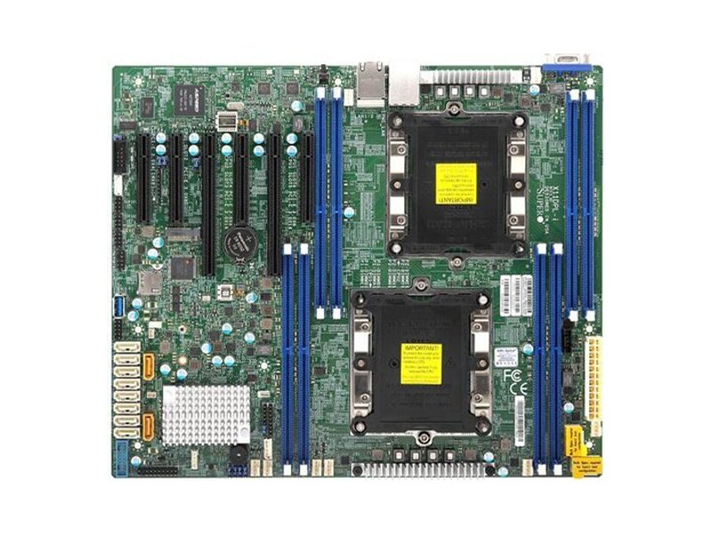MBD-X11DPL-I-B  Supermicro Server motherboard MBD-X11DPL-I-B, Dual socket, Intel C621, 8xDDR4, 10xSATA3 6G, 6xPCIe3.0, M.2 PCIe3.0, 2xGLAN Marvell 88E1512, ATX