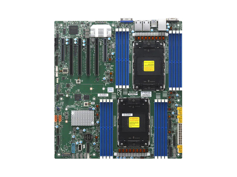 MBD-X13DEI-B_bundle  Supermicro Server motherboard MBD-X13DEI, 2x LGA-4677, Intel Xeon SP gen 4, Intel C741, 16x DDR5 4800/ 4400/ 4000 MHz. 2x1Gbe Base-T BCM5720+1xMgmt LAN, 10xSATA3, 2xSATA-DOM, 6xUSB3, 4xPCI-Ex16+2xPCI-E x8+3xMCIO x8, 2xM.2, eATX