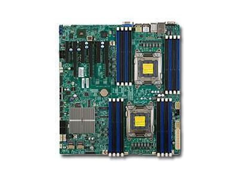 MBD-X9DRI-F-O  Supermicro Server motherboard MBD-X9DRI-F-O, Dual Socket2011 E5-2600, Intel C602, 16x DDR3, 8x SATA2 and 2x SATA3, 3x PCI-E 3.0 x16 and 3x PCI-E 3.0 x8, i350 Dual port GbE, IPMI 2.0, 11x USB 2.0, E-ATX, Retail