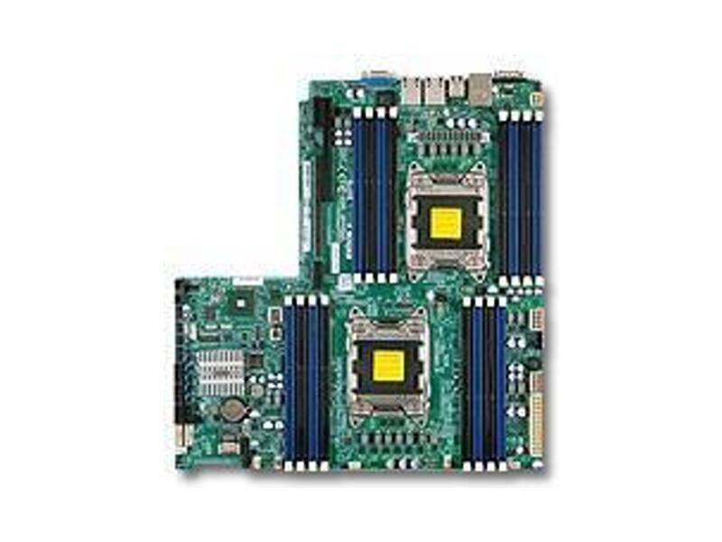MBD-X9DRW-IF-O  Supermicro Server motherboard 2xSocket R (Narrow HS), Intel C602, 16xDDR3, Riser, i350 2-port GbE, IPMI, IP KVM