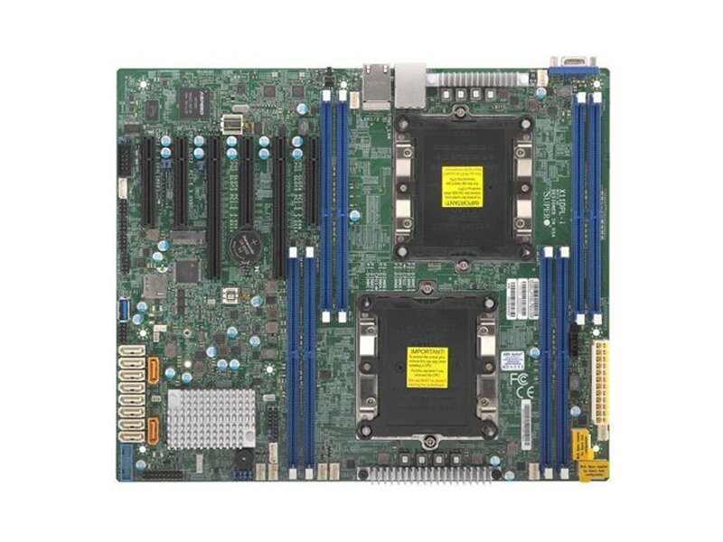 MBD-X11DPL-I  Supermicro Server motherboard MBD-X11DPL-I, Dual socket, Intel C621, 8xDDR4, 10xSATA3 6G, 6xPCIe3.0/ M.2 PCIe3.0, 2xGLAN Marvell 88E1512, ATX