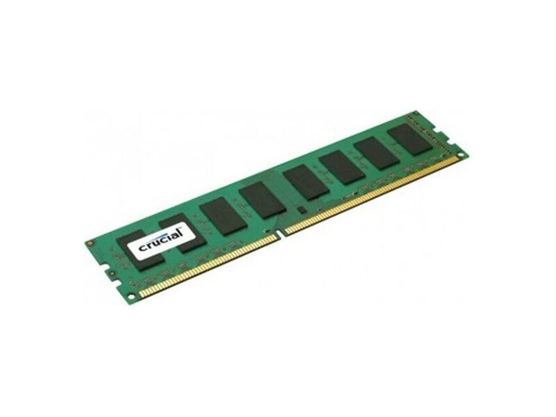 CT8G3ERSLS4160B  Crucial DDR3L 8GB 1600 MT/ s (PC3-12800) CL11 SR x4 ECC Registered DIMM 240pin