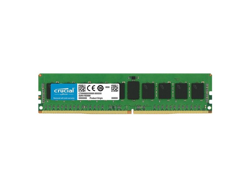 CT8G4RFS4266  Crucial DDR4 8GB 2666 MT/ s (PC4-21300) CL19 SR x4 ECC Registered DIMM 288pin, EAN: 649528776747